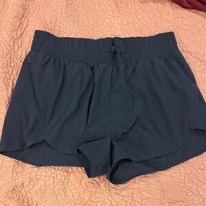 Navy All in Motion High Rise 3” Athletic Shorts - Bought in May/June